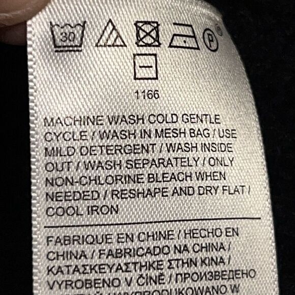 ATHLETA Black Azalea Wrap Sweater-L - Picture 10 of 10